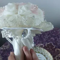 دسته گل عروس|گل مصنوعی|کوهدشت, |دیوار