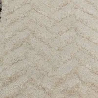 فرشینه 3 متری پرز بلند طرح برجسته نو