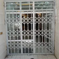 حفاظ اکاردونی کشویی ضد سرقت درب آکاردئون ریلی