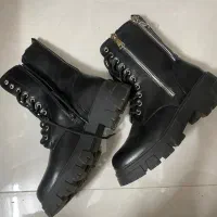 بوت مشکی ساق بلند سایز ۴۰