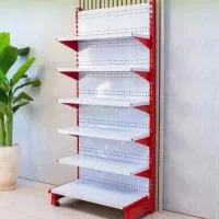 قفسه خودایستا دیواری سفید قرمز