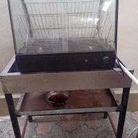 فروش فوری کباب پز گازی و گرمکن سمبوسه