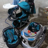 فروش سه چرخه وکریروصندلی غذا وروروک|کالسکه و لوازم جانبی|ملایر, |دیوار