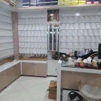دکور|کتابخانه، شلف، قفسه‌های دیواری|بیرجند, |دیوار