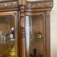 بوفه چوبی کار شده|بوفه، ویترین، کنسول|رشت, دیلمان|دیوار