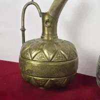 مجسمه برنز پارچ ساسانی برنزی