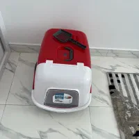 ظرف خاک  سقف دار گربه