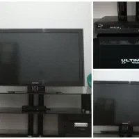 تلویزیون LCD. ۴۰ اینچ با میز و دستگاه دیجیتال