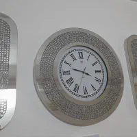 ساعت دیواری اینه ای سه تیکه