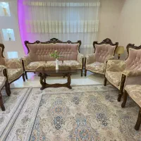 مبلمان + بوفه در حد نو|مبلمان خانگی و میز عسلی|رشت, شهرک قدس|دیوار