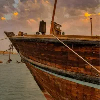 لنج درحال بارگیری دبی|خدمات حمل و نقل|بندر گناوه, |دیوار