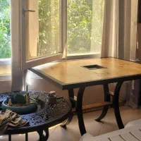 میز های ناهارخوری با برنرگازی