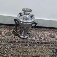 سماور برقی پنج لیتری سالم وخیلی تمیز وخیلی خوب