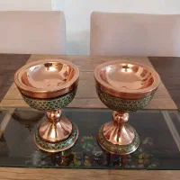 شکلات خوری مس و خاتم.صنایع دستی