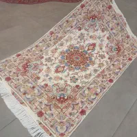 فرش دستباف علیا تبریز ۵۰ رج گل ابریشم ۱ در ۱/۵