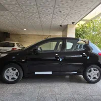 207 مشکی دنده اتومات سقف فلز|خودرو سواری و وانت|شیراز, معالیآباد|دیوار