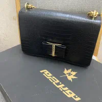 کیف مجلسی نوین چرم نو کراس بادی چرم ارا