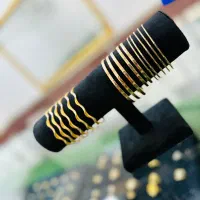 طلافروشی بهزاد ،النگو نیم پوش قسطی فقط با۲۰میلیون|جواهرات|زابل, |دیوار