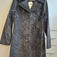 پالتو چرم خز دار مانتو آستردار کتون خارجی