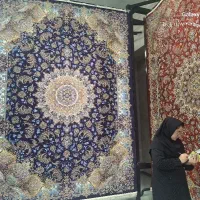 فرش هریس زیبا شیک پسند ۱۲۰۰ شانه|فرش|شیراز, ریشمک|دیوار