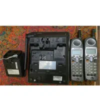 تلفن دو گوشی بی سیم پاناسونیک ژاپن اصل TG2361 JXB|تلفن رومیزی|شهرکرد, |دیوار