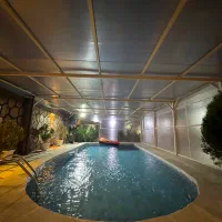 اجاره باغ ویلا اب گرم سر پوشیده|اجارهٔ کوتاه‌مدت ویلا و باغ|شیراز, گویم|دیوار