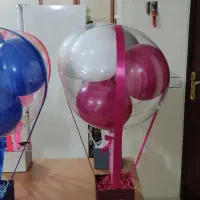 فروش بالن تولدـ بوبو بالن بصورت عمده وتک وگل ربانی|صنایع دستی و سایر لوازم تزئینی|اصفهان, فرح آباد|دیوار