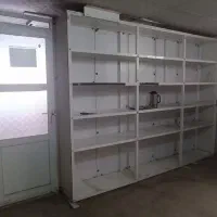 ویترین آلومینیوم مغازه و تابلو فلکسی پشت چراغ|حراج|شیراز, شهرک گلستان شمالی|دیوار