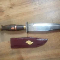 چاقوی خیلی قدیمی  تیغه فنر جیپ