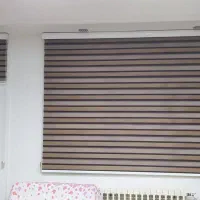 سه پرده تک مکانیزه سایه و روشن