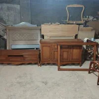 کنسول میز وجاکفشی چوبی|بوفه، ویترین، کنسول|مشهد, رسالت|دیوار