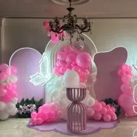 بادکنک آرایی ، دکور تولد اقتصادی ، تم تولد ترند