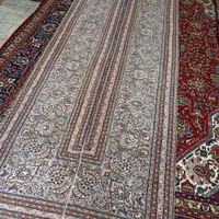 کناره 50رج(نو)دستباف ماهی خوی 50در2.55|فرش|خوی, |دیوار