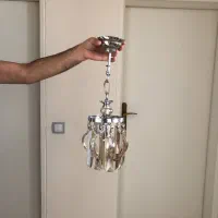 سه عدد لوستر|لوستر و چراغ آویز|قزوین, |دیوار