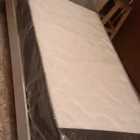 تخت خواب یک نفره باتشک  ام دی اف نو