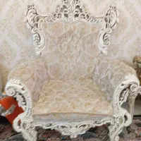 مبل سلطنتی ۷نفره تمام چوپ راش|مبلمان خانگی و میز عسلی|تهران, تختی|دیوار