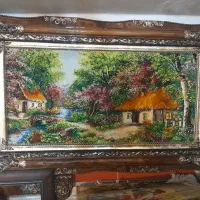 آیه الکرسی ابریشم دار|فرش|کرمانشاه, |دیوار