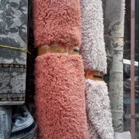 فرش آشپزخانه فرش شقی پرزدار فرش دایره۱۵۰×۱۵۰