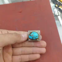 انگشتر فیروزه. انگشتر نقره|جواهرات|مشهد, شهید آوینی|دیوار