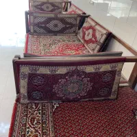 تخت کافه و‌قهوه خونه چوبی نراط و‌آهنی