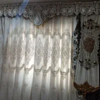 پرده سلطنتی شیک با پارچه کاملا ترک