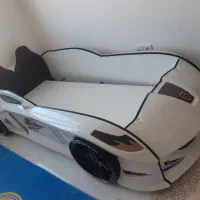 تخت ماشینی بوگاتی با چراغ خواب مدل چراغ راهنمایی|تخت و سرویس خواب|کرمانشاه, |دیوار