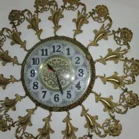 ساعت دیواری برنجی