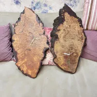 ساعت دیواری چوبی