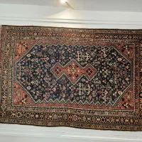 فرش آنتیک و عتیقه قاجاری نقشه ذهنی طرح بولوردی