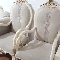 مبل کلاسیک ۷ نفره ام دی اف|مبلمان خانگی و میز عسلی|رشت, پل تالشان|دیوار