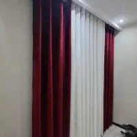 پرده مخمل شانل .کاتینگ مخمل شانل .مخمل دورو|پرده، رانر، رومیزی|تهران, هرندی|دیوار