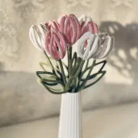 گل مصنوعی (بافتنی) گل مانا|گل مصنوعی|اصفهان, بیدآباد|دیوار