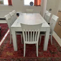 میز ناهارخوری ۸ نفره. تمام. چوب|میز و صندلی غذاخوری|شیراز, زرهی|دیوار
