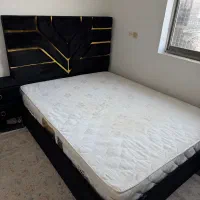 سرویس خواب تخت پاتختی میز آینه صندلی خوش خواب تشک